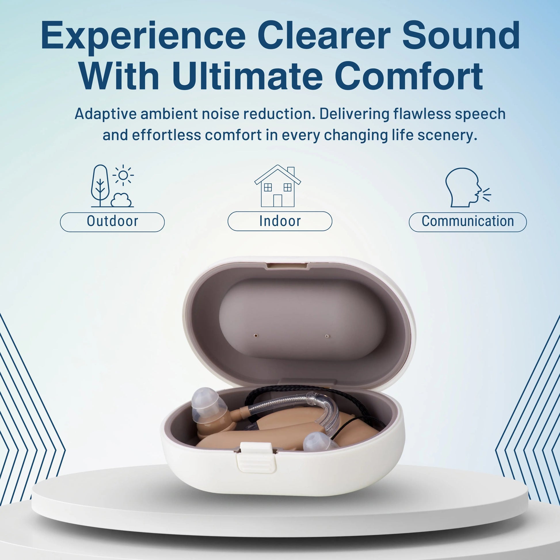 Zingle Auden – Behind-the-Ear Rechargeable Hearing Amplifier