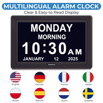 ZINGLE Dementia clock