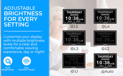 ZINGLE Dementia clock