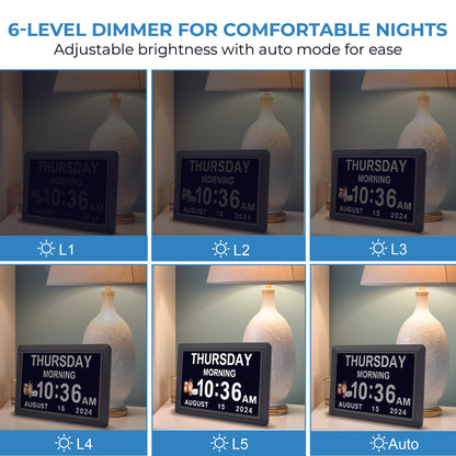 ZINGLE Dementia clock