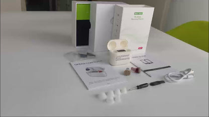 ZINGLE Rechargeable OTC Hearing Aid Comfortable Fit, 20hr Battery