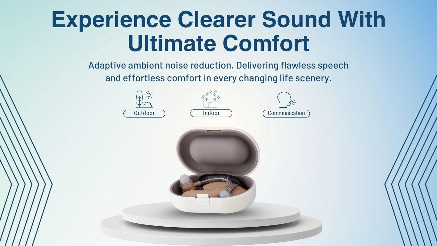 Zingle Auden – Behind-the-Ear Rechargeable Hearing Amplifier