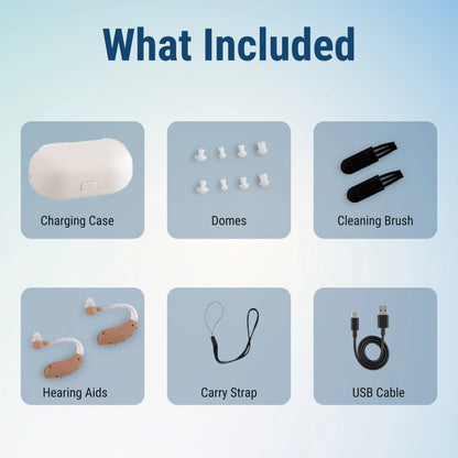 Zingle Auden – Behind-the-Ear Rechargeable Hearing Amplifier